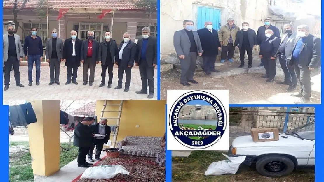 Akçadağ Dayanışma Derneğinden 'Hemşerine Bir Destekte Sen Çık' Kampanyası