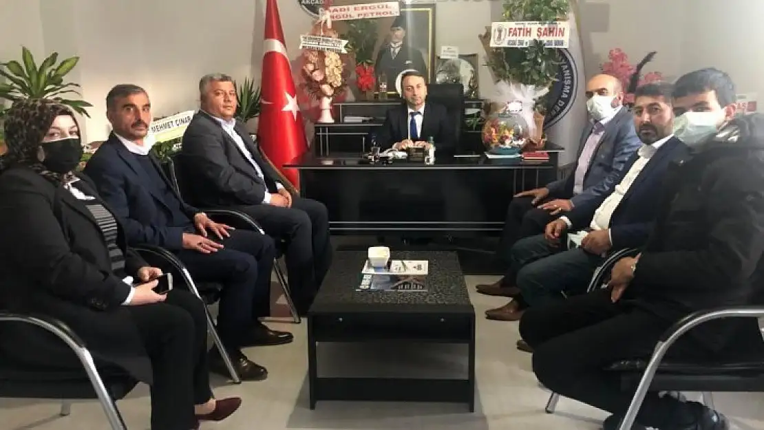 Akçadağ Esnaf Odasından AKÇADAĞDER'e Ziyaret