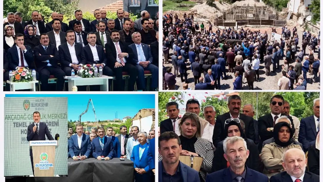 Akçadağ Gençlik Merkezi'nin Temeli Atıldı