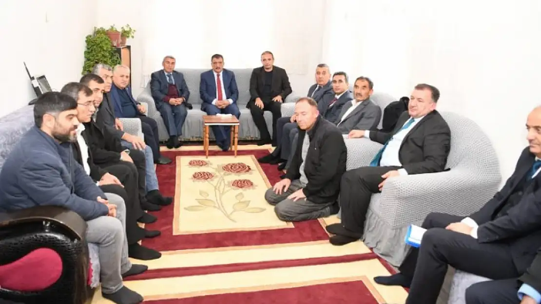 Akçadağ Mahalle Muhtarları Başkan Gürkan İle Buluştu