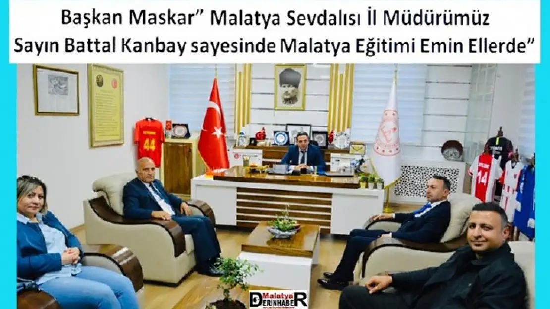 AKÇADAĞDER'den İl Müd. Kanbay'a Destek Ziyareti