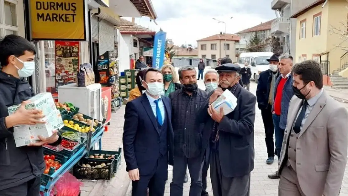 AKÇADAĞDER'den Maske Dağıtımı