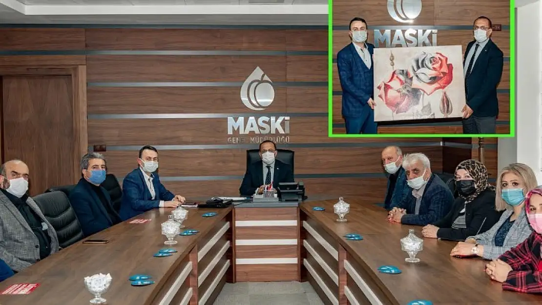 Akçadağder'den Maski'ye Ziyaret