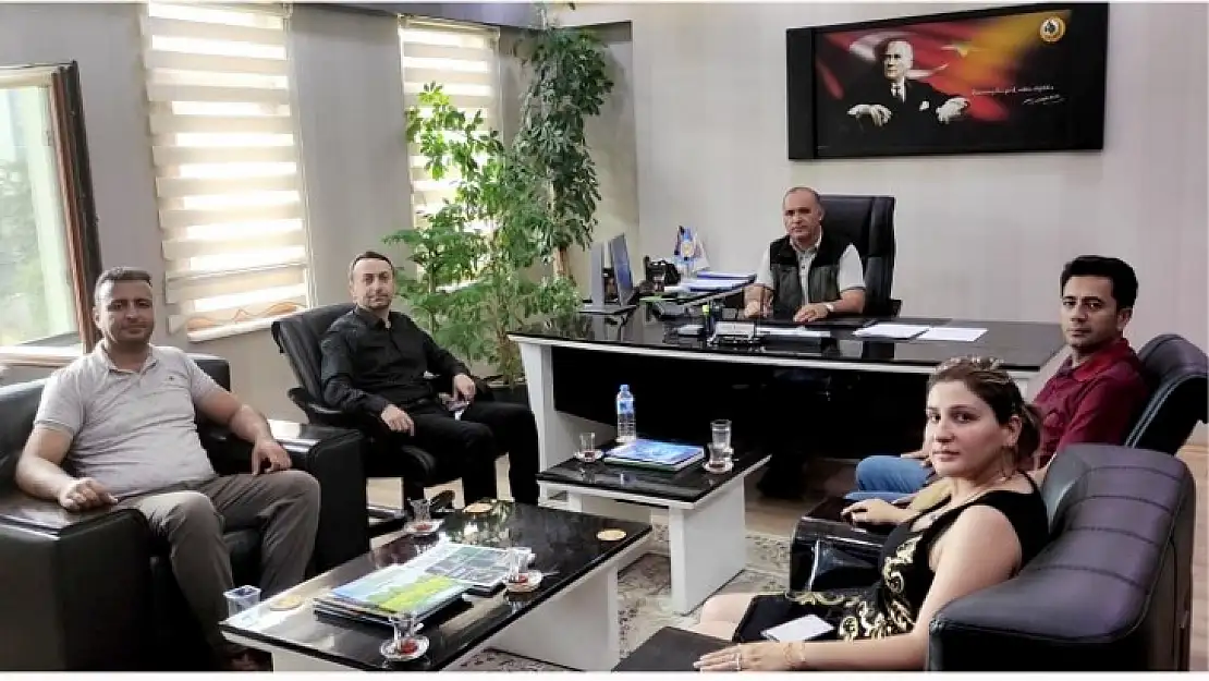 AKÇADAĞDER'den Orman İşl. Müd. Yakup Kalaylı'ya Ziyaret