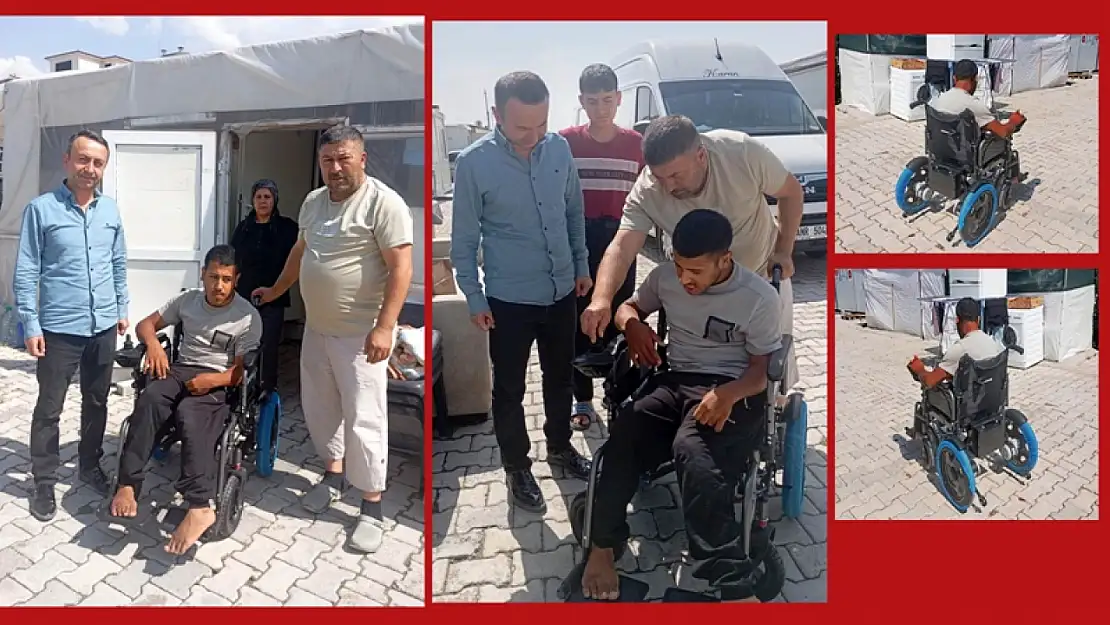 AKÇADAĞDER'den Yürekleri Isıtan Yardım: Fahrettin'e Umut Oldular