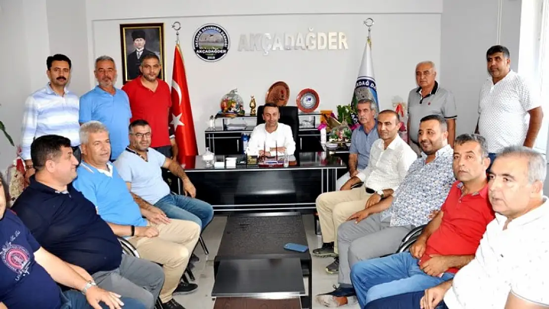 AKÇADAĞDER'e Bürokrat Ziyareti