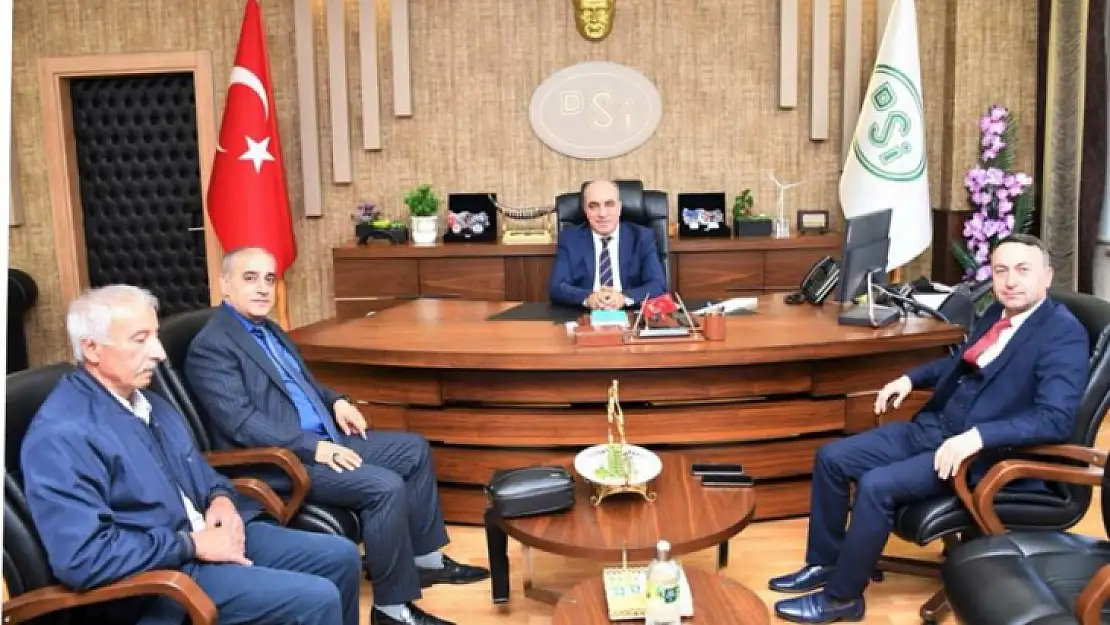 AKÇADAĞDER Genel Başkanı Murat Maskar'dan DSİ 9. Bölge Müdürü Dündar'a Ziyaret