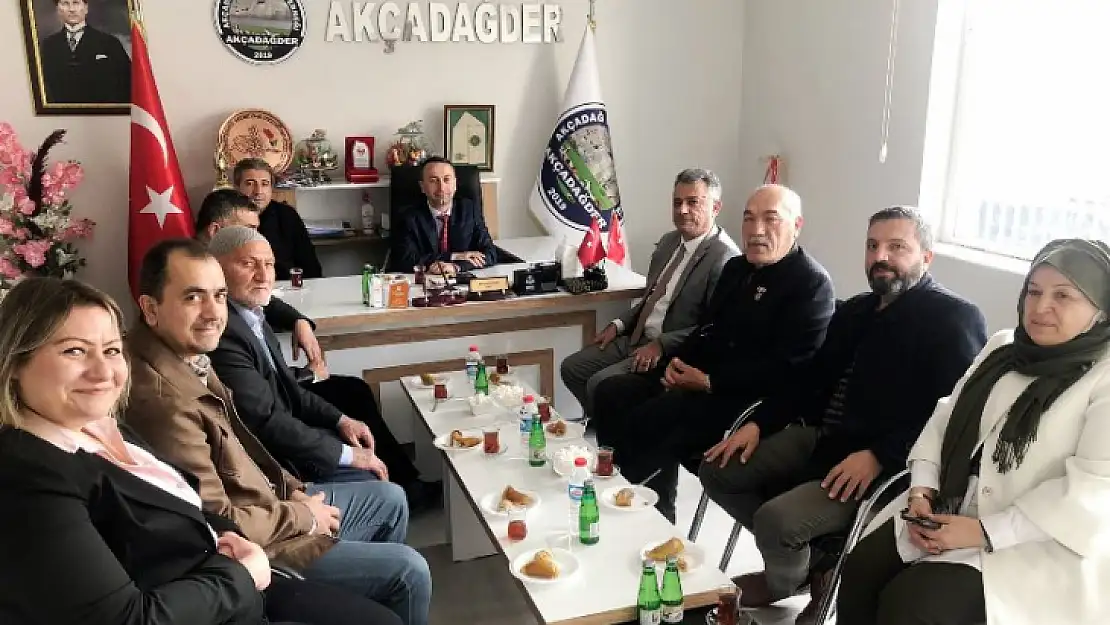 AKÇADAĞDER Genel Merkezine Büyük Teveccüh