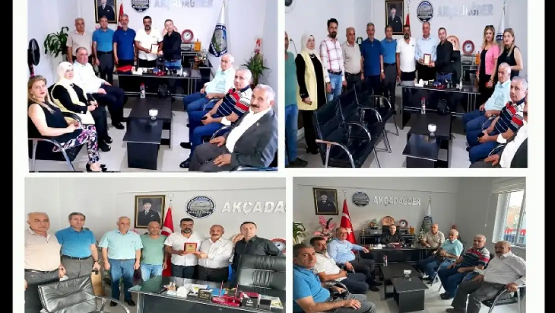 AKÇADAĞDER ile Baskilliler Derneği Kardeş Dernek Oldu