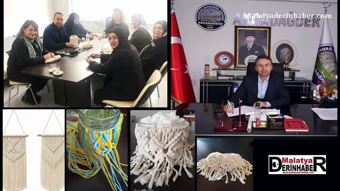 AKÇADAĞDER Kurslarına Yoğun İlgi