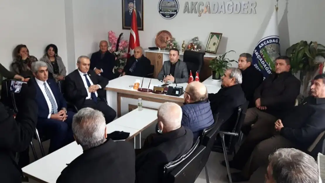 AKÇADAĞDER Yerel Basını Unutmadı