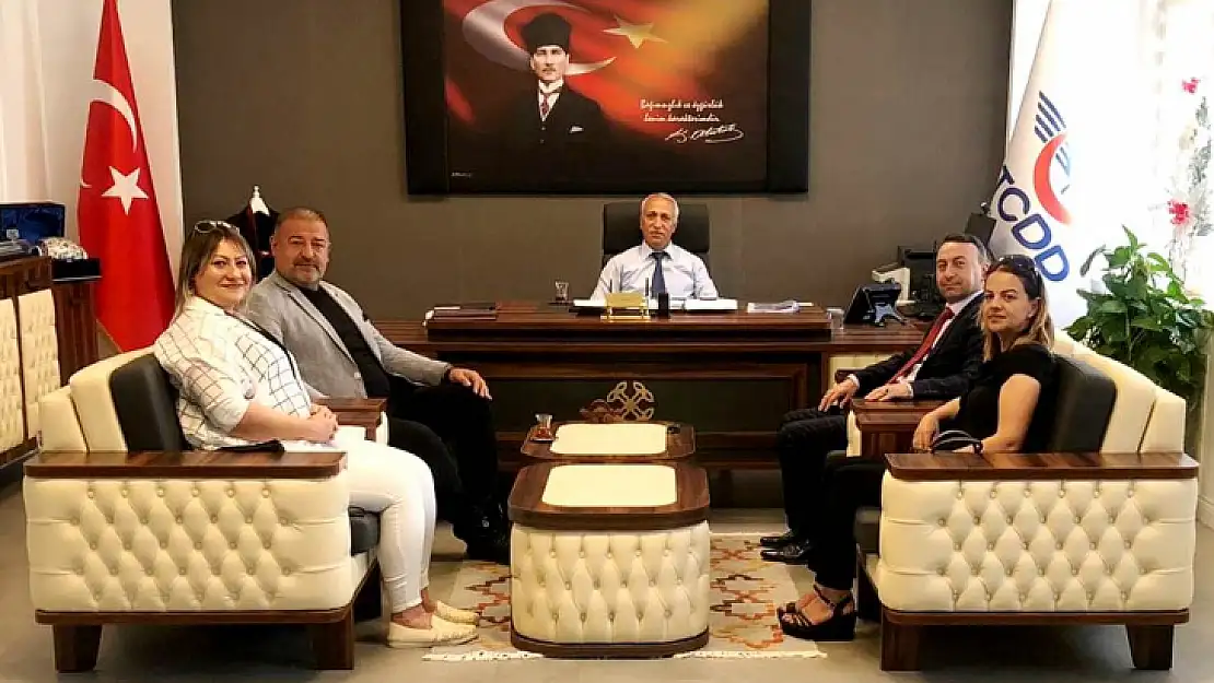 AKÇADAĞDER Yönetiminden TCDD 5. Bölge Müdürlüğüne Ziyaret