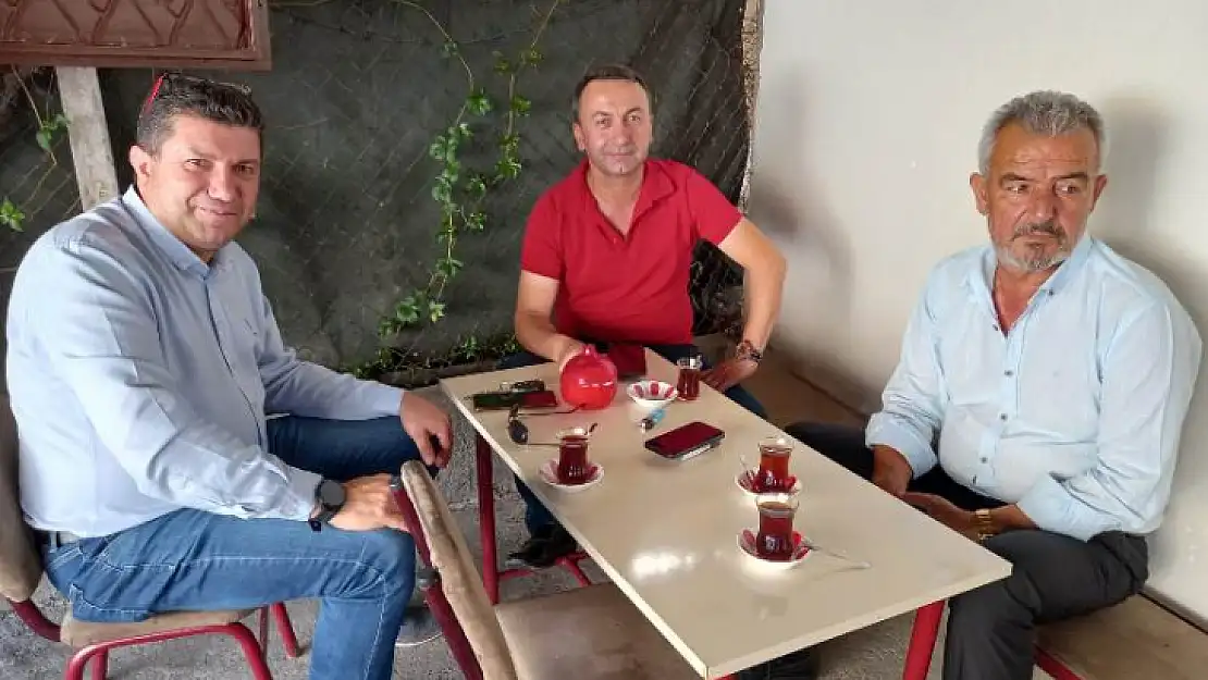 Akçadağlı İşadamı, Siyasetçi Osman Güde'ye Geçmiş Olsun Ziyareti