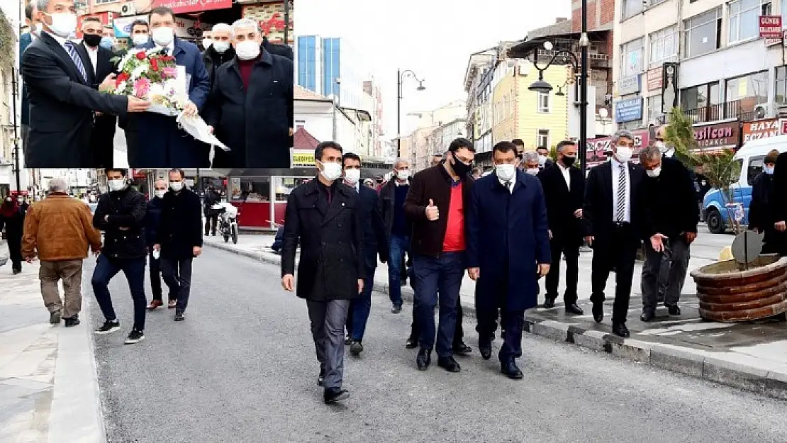 Akpınar Esnafından Başkan Gürkan'a Hizmet Teşekkürü