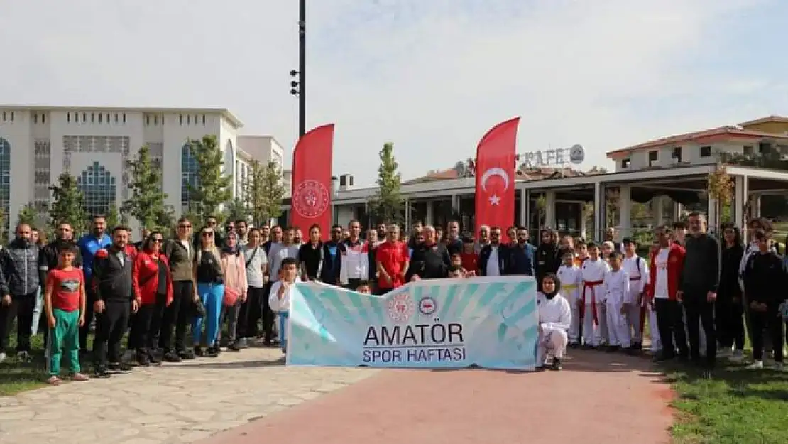 Amatör Spor Haftası Başladı