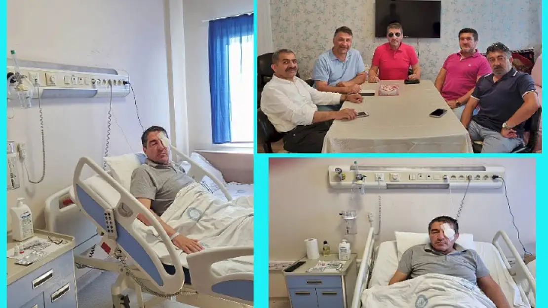 AMDF Genel Başkanı Murat Alabaş Göz Ameliyatı Oldu