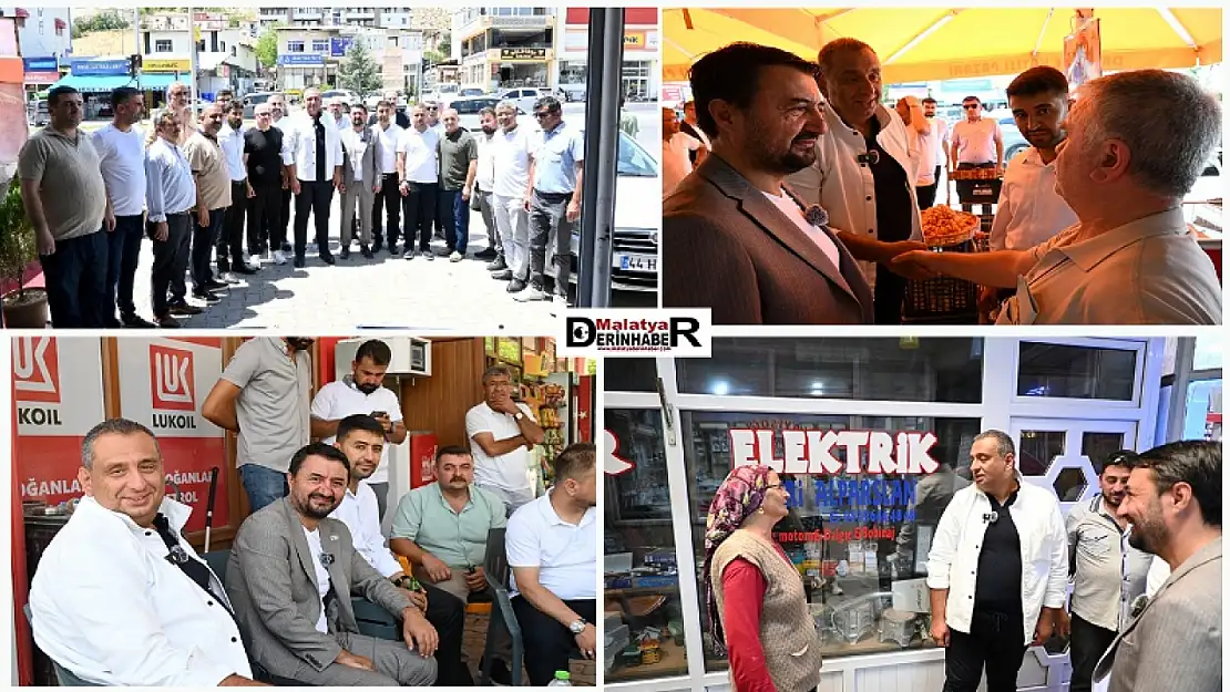 Anahtar Parti'ye  Darende İlçesinde Coşkulu Karşılama