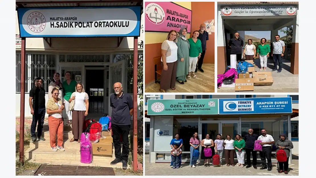 Ankara Arapgir Kalkındırma Derneği'nden Öğrencilere Kırtasiye Desteği