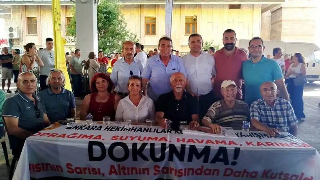 Ankara Hekimhanlılar Derneğinden Siyanürle Altın Aramaya Tepki