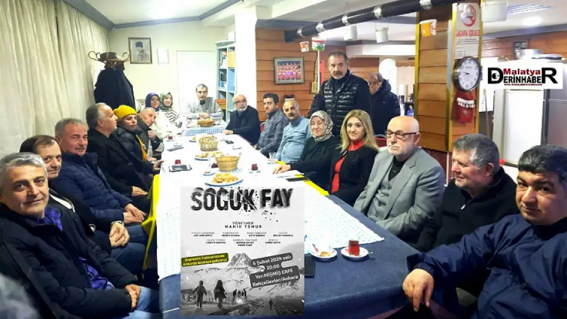 Ankara Mişmiş Cafe'de Malatyalılar Etkinlikte Buluştu