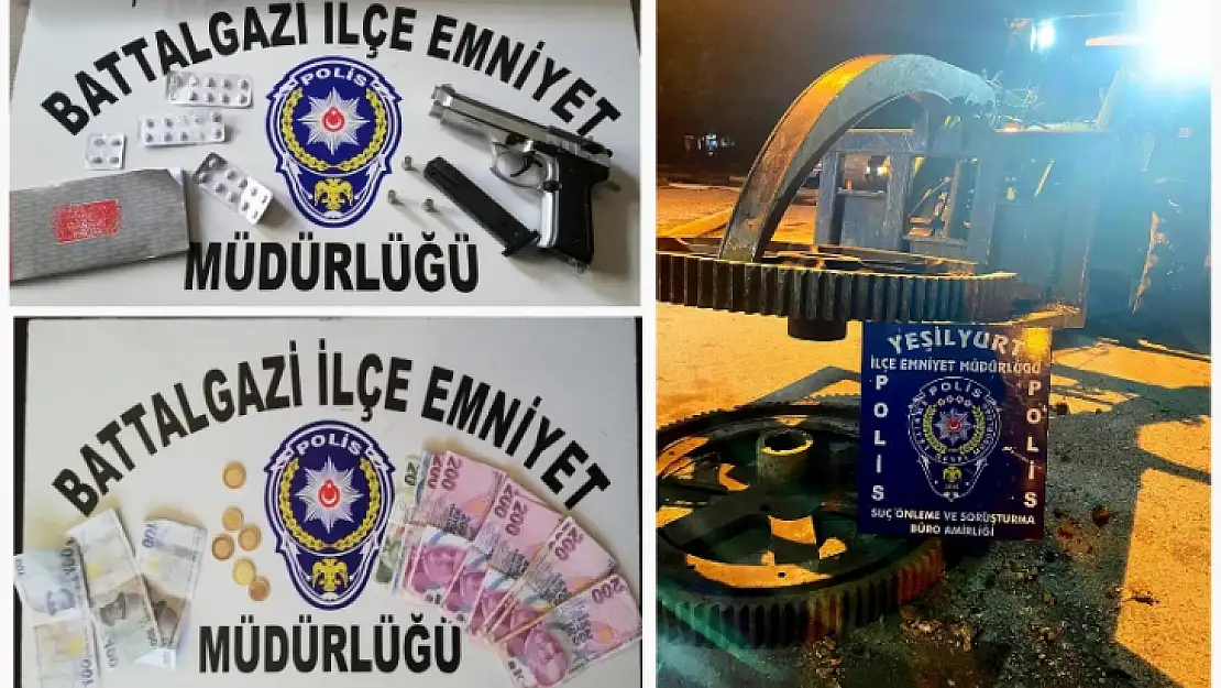 Aranan 31 Şahıs ve Tabanca Ele Geçirildi