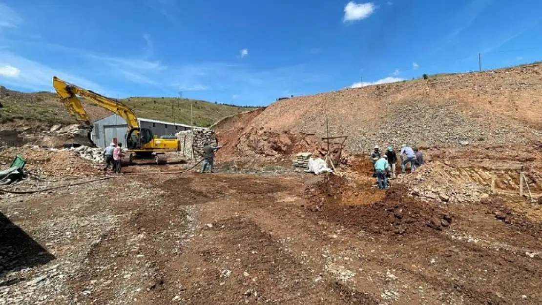 Arapgir Belediyesinden İlçeye Beton Santrali