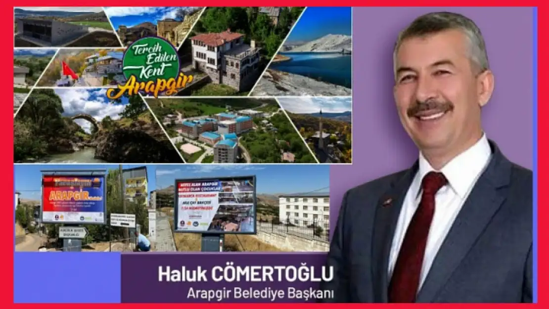 Arapgir Halkı Başkan Cömertoğlu İle Gurur Duyuyor