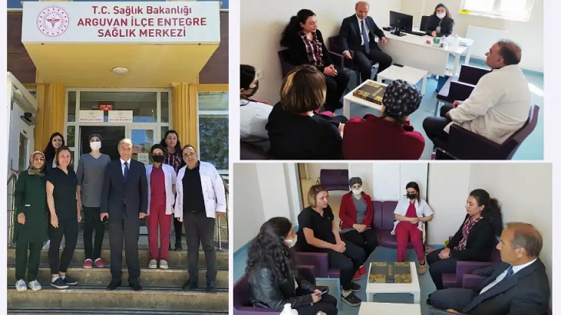 Arguvan'da Başkan Kızıldaş'tan Hemşireler ve Sağlık Çalışanlarına Ziyaret