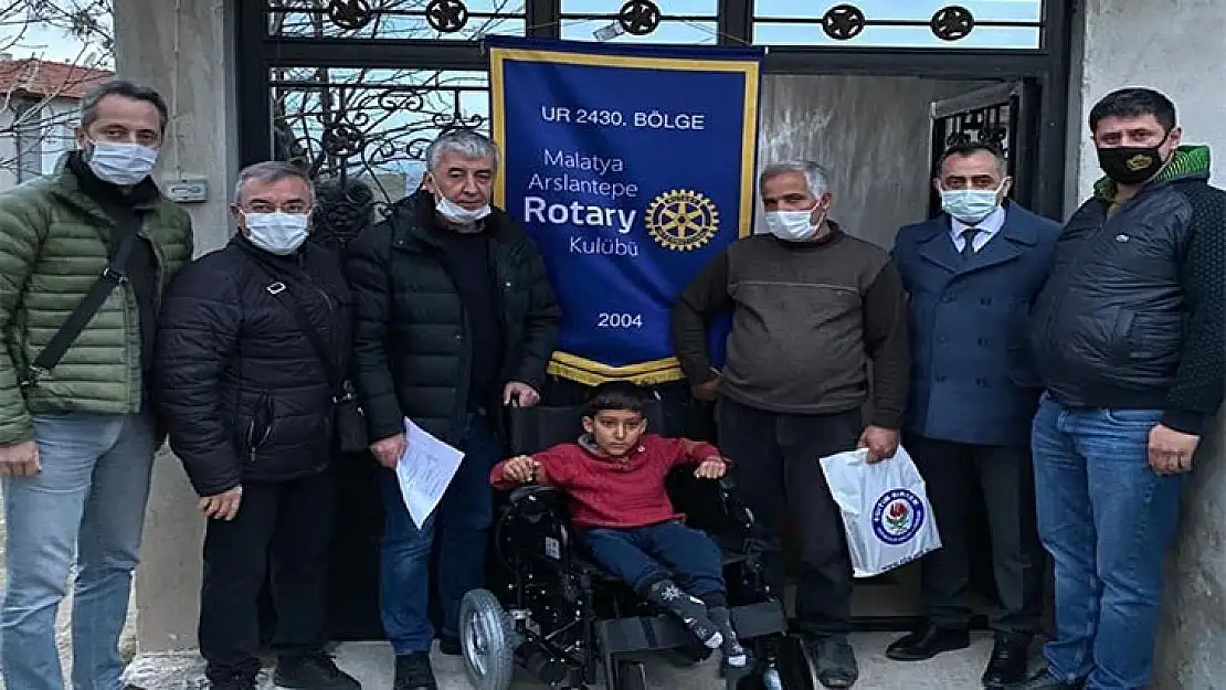 Arslantepe Rotary Kulübü Engellileri Unutmadı
