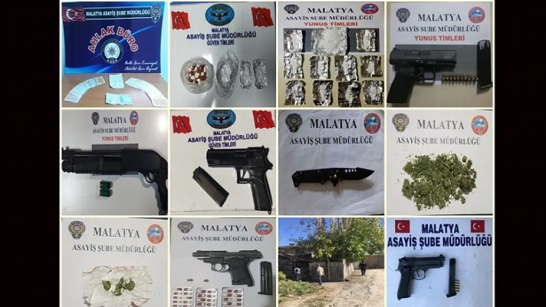 Asayiş Şube'den Şok Baskınlar