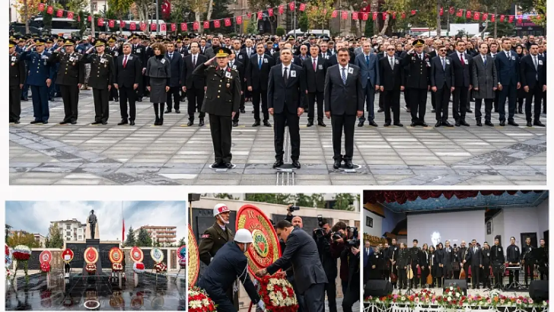 Atatürk Malatya'da Törenlerle Anıldı