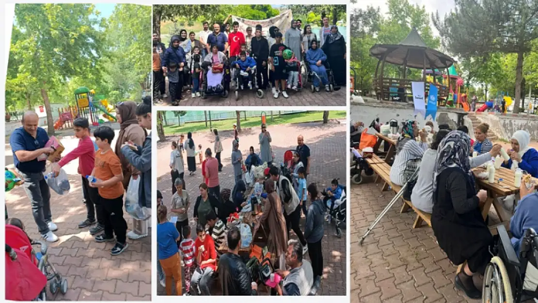 Ay yıldız Engelli Dayanışma Derneği ve SENED Derneğinden Piknik Programı