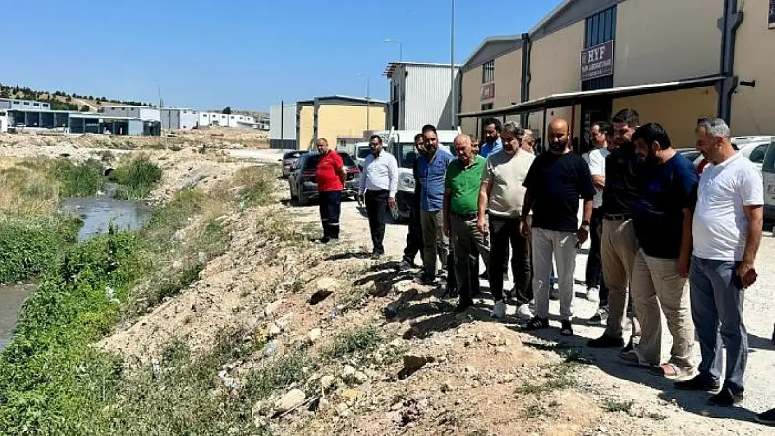 Babuktu Sanayi Sitesinde Açık Kanal Tepkisi