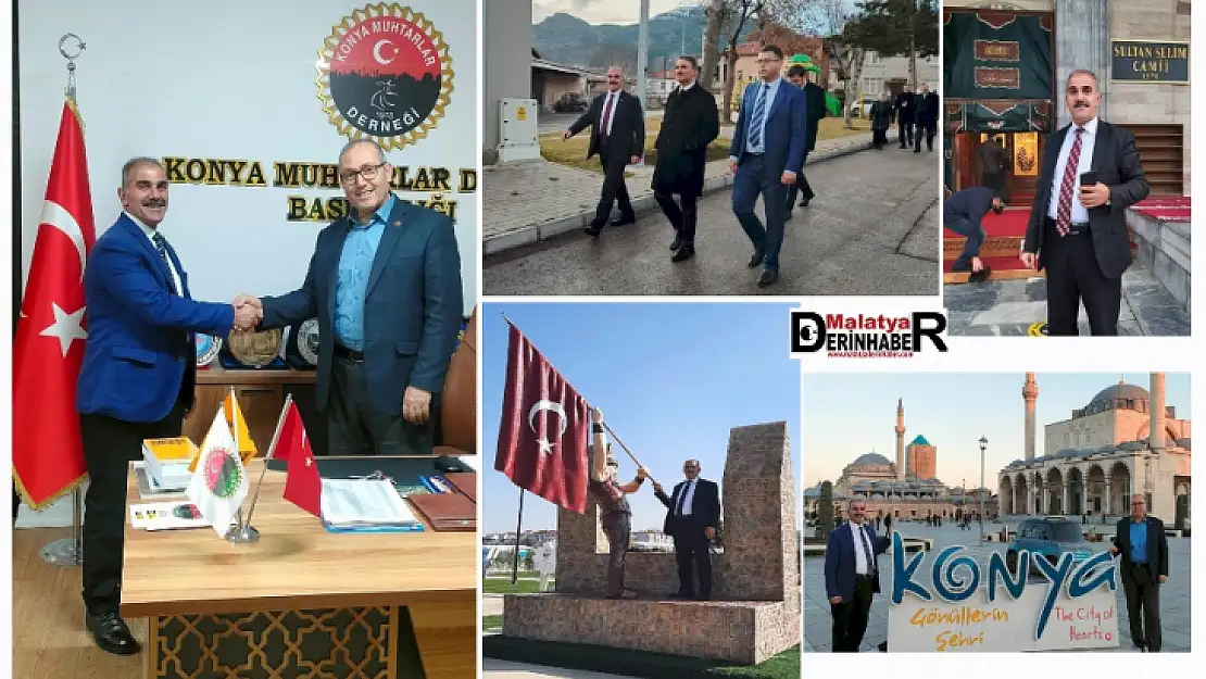 Başkan Bekir Conger'den Isparta ve Konya'da İnceleme Gezisi