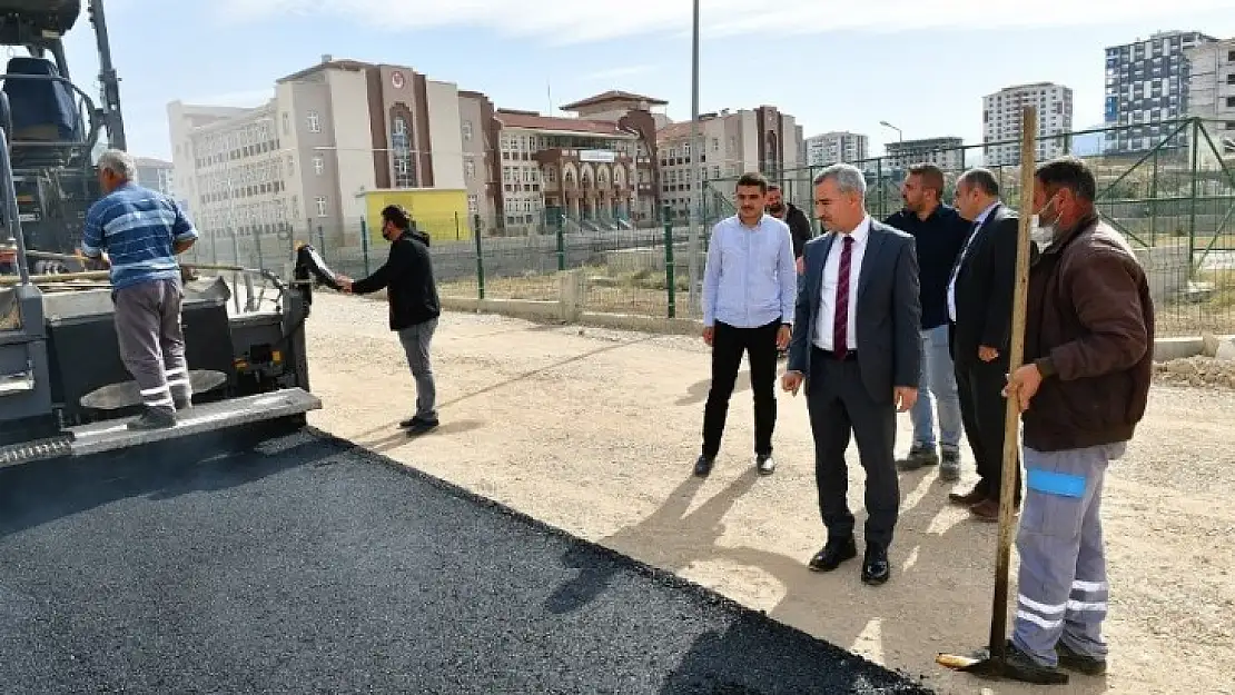 Başkan Çınar, Bostanbaşı Mah. Yol Yenileme Hizmetlerini İnceledi