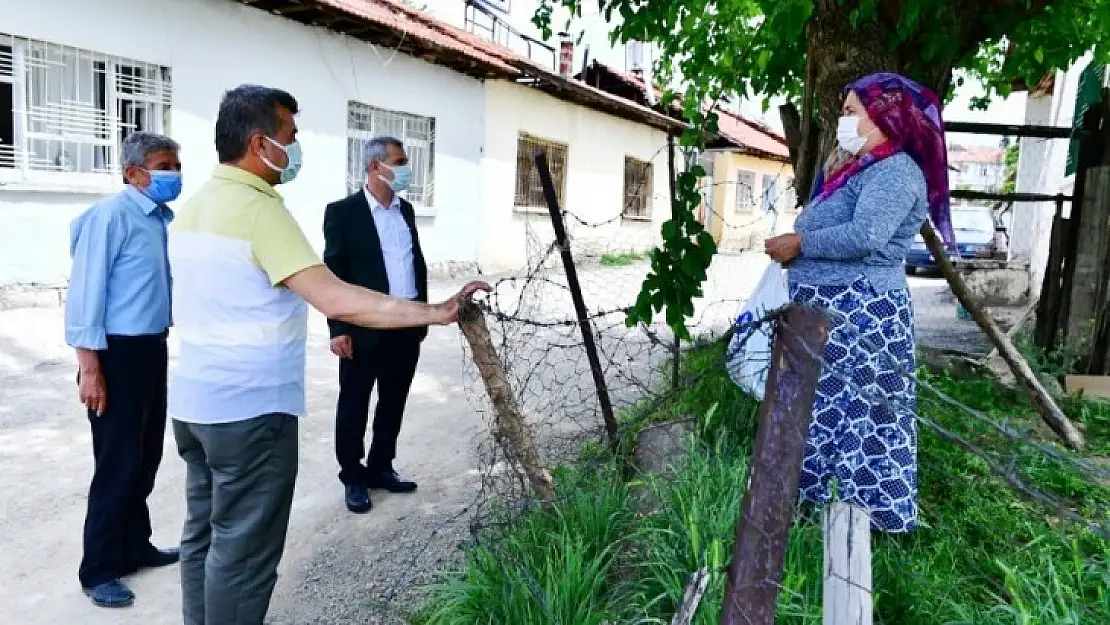 Başkan Çınar'dan Çat-Kapı Ziyaret