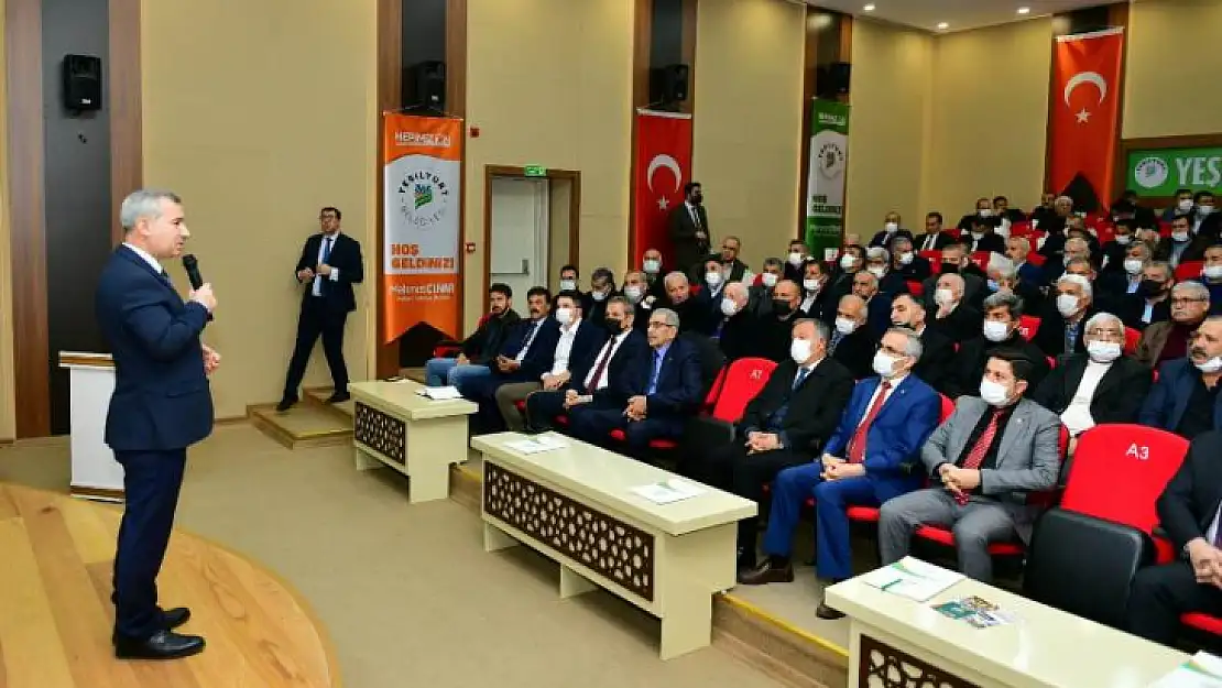 Başkan Çınar'dan Yeşilyurt'un 81 Mahalle Muhtarıyla 'İstişare ve Değerlendirme' Toplantısı