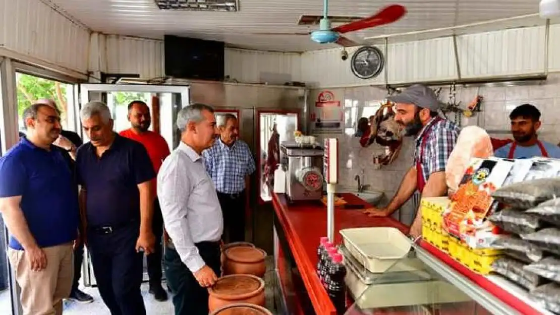 Başkan Çınar, Gündüzbey Ve Banazı'da Esnaflarla Biraraya Geldi