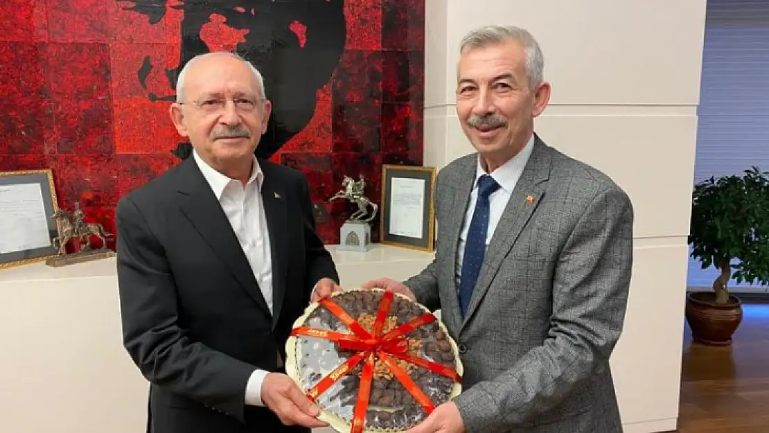 Başkan Cömertoğlu CHP Genel Bşk. Kılıçdaroğlu İle Biraraya Geldi