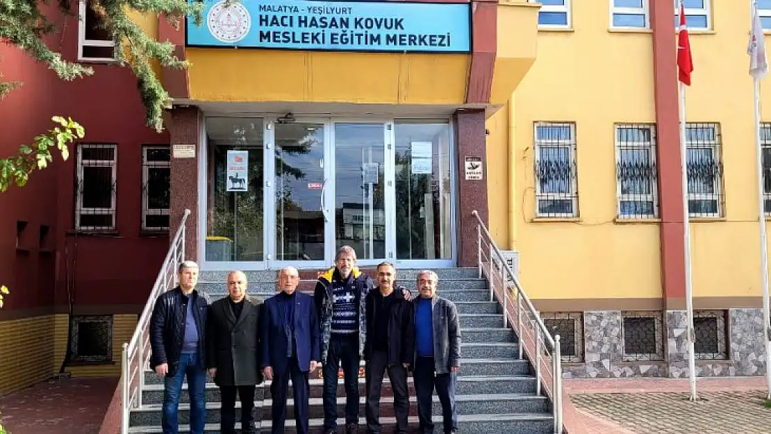 Başkan Evren'den Hacı Hasan Kovuk Mesleki Eğitim Okuluna Ziyaret