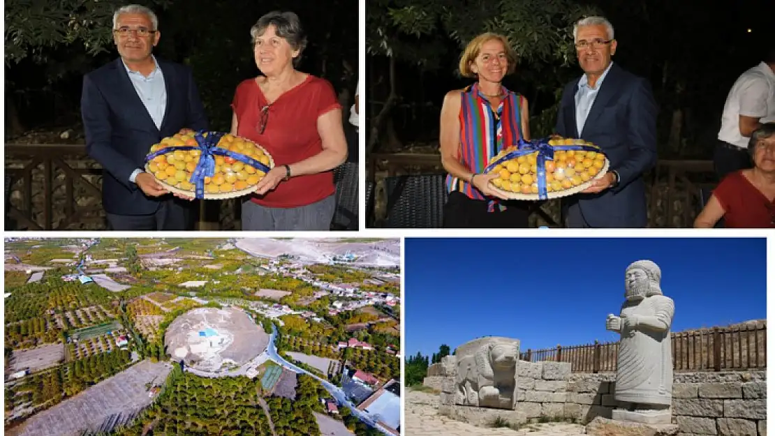 Başkan Güder Arslantepe Kazı Heyetini Ağırladı