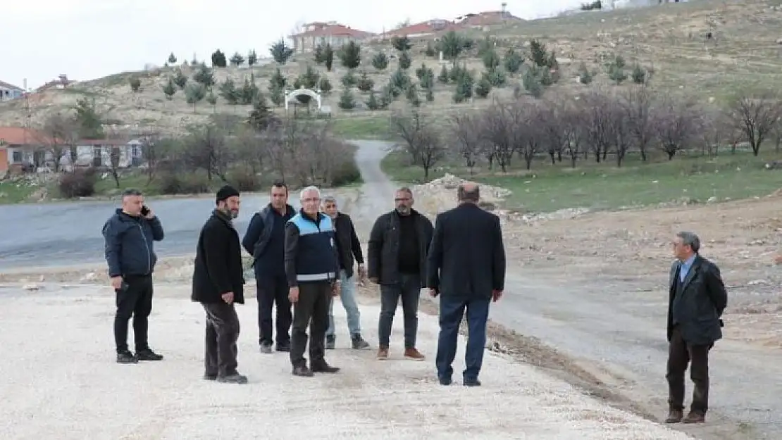 Başkan Güder Çadır Kent Alanını İnceledi