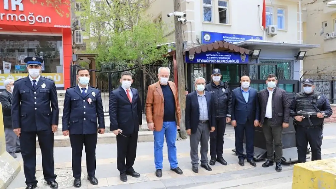 Başkan Güder'den Görev Başındaki Polislere Sürpriz Ziyaret