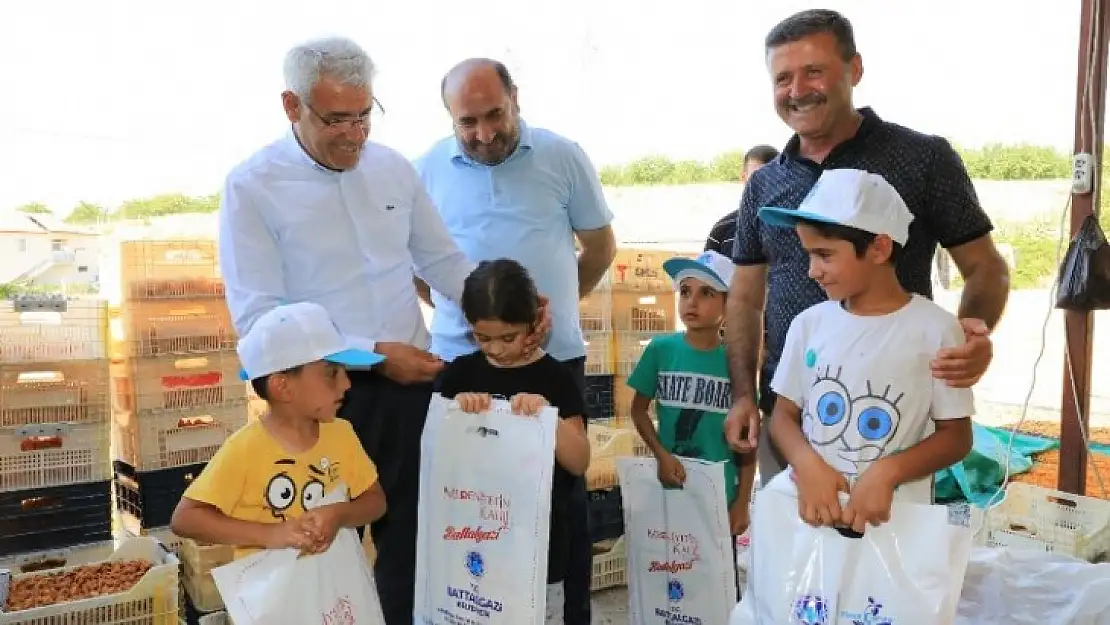 Başkan Güder'den Mevsimlik İşçilere Bayram Ziyareti