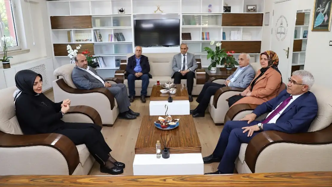 Başkan Güder'den Milli Eğitim Müdürü Özdemir'e Hayırlı Olsun Ziyareti