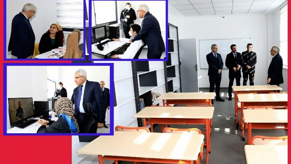 Başkan Güder'den Öğrencilere Kütüphane Sürprizi