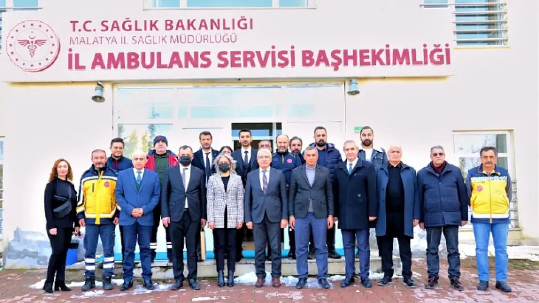 Başkan Güder'den Sağlık Çalışanlarına Anlamlı Ziyaret