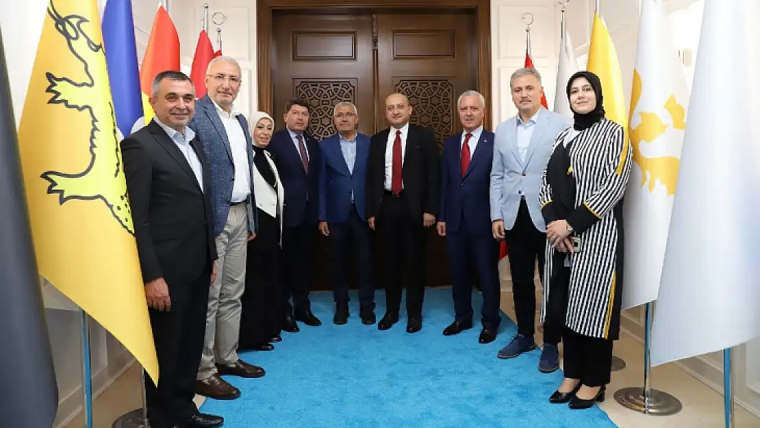 Başkan Güder'e AK Parti Heyetinden Anlamlı Ziyaret