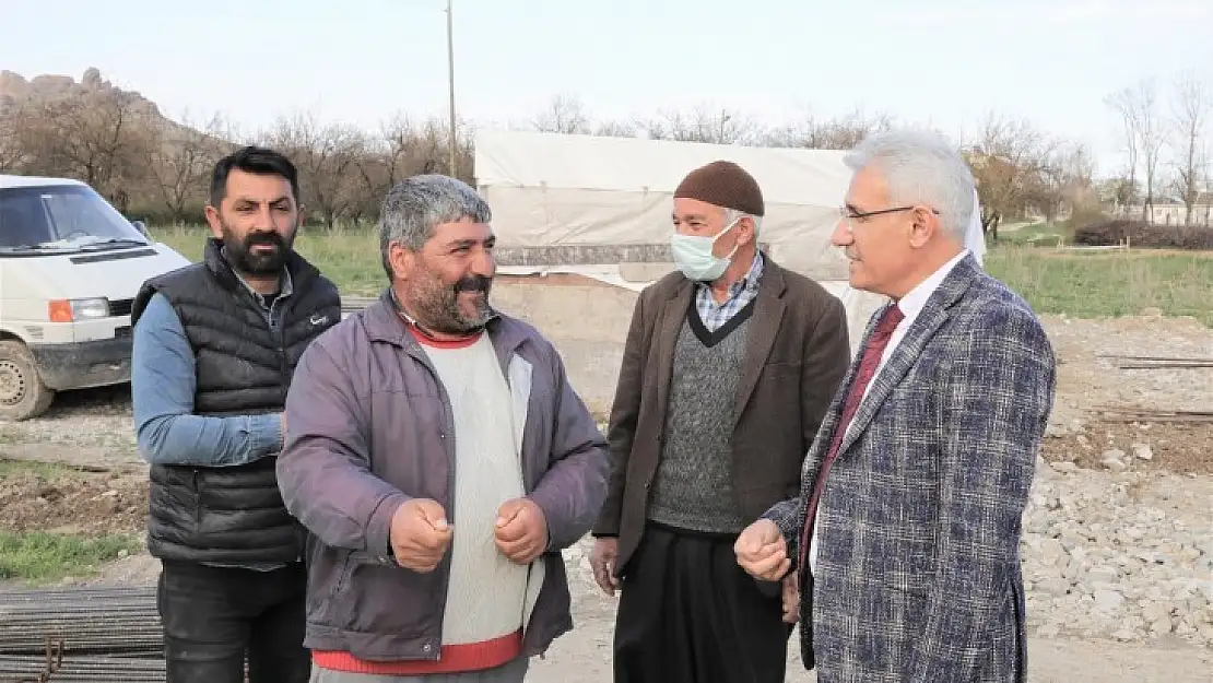 Başkan Güder, Ekiplerin Orduzu'daki Çalışmalarını İnceledi