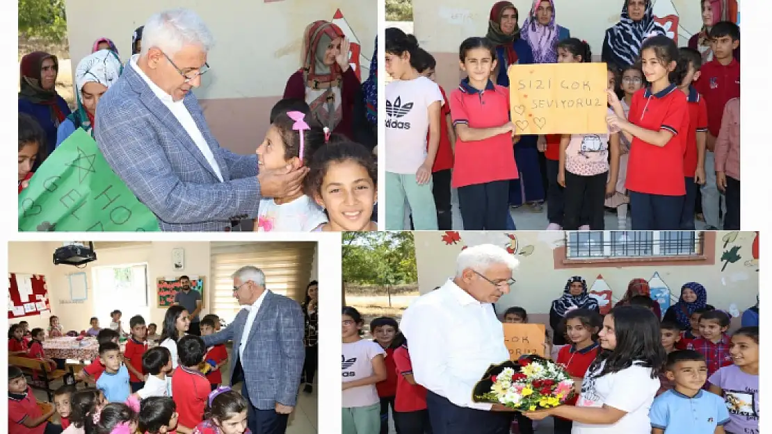 Başkan Güder Öğrencilerin İlk Ders Heyecanına Ortak Oldu